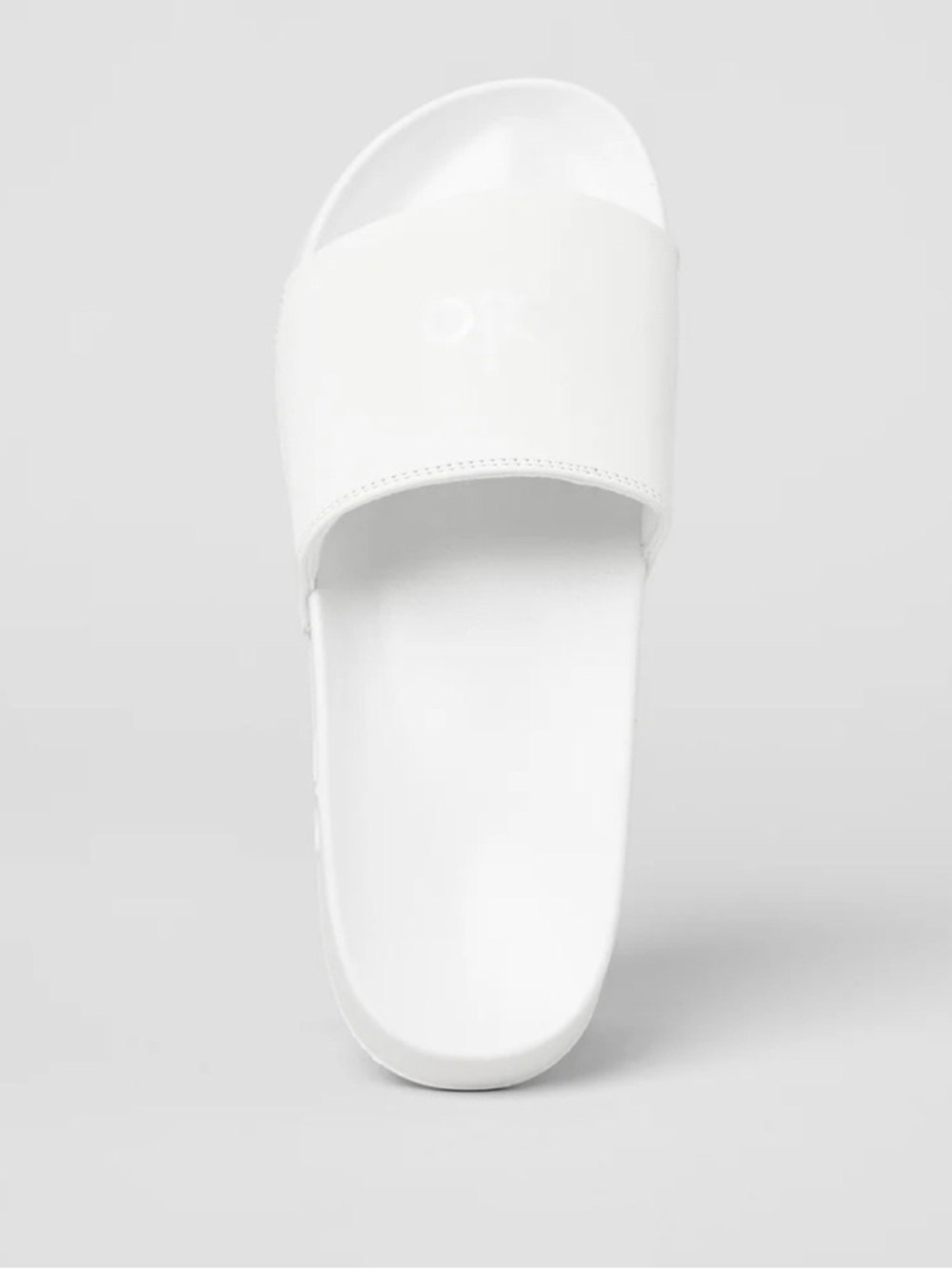 UNISEX (men or women)White Slide Sandal